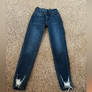 KanCan skinny jeans high rise ankle size 22